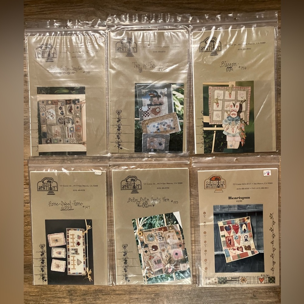 6 Calico Station Quilt Patterns